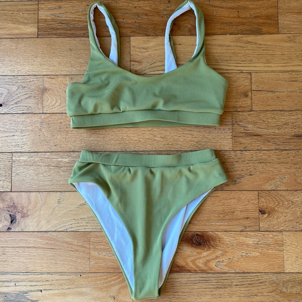 Shein Green Swimsuit